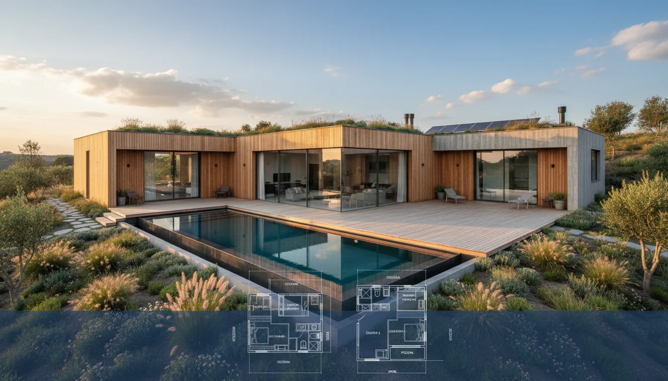 Casa em L: modelos e plantas para inspirar