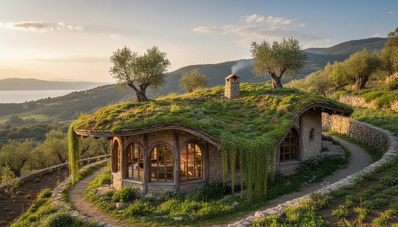 Casa com alma: residência rústica com telhado surpreendente