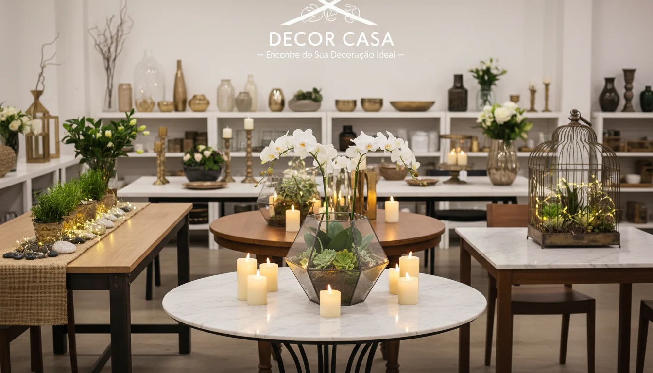 Centro de mesa: ideias incríveis e onde comprar Centro de mesa: ideias incríveis e onde comprar