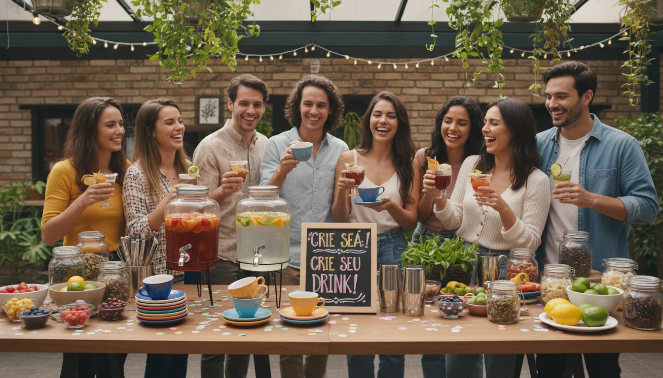 Chá bar: como organizar evento original e divertido Chá bar: como organizar evento original e divertido