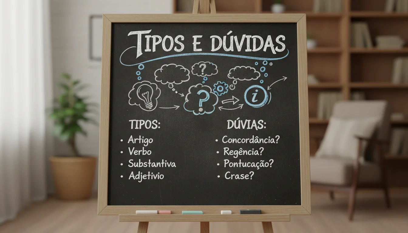 tipos e dúvidas
