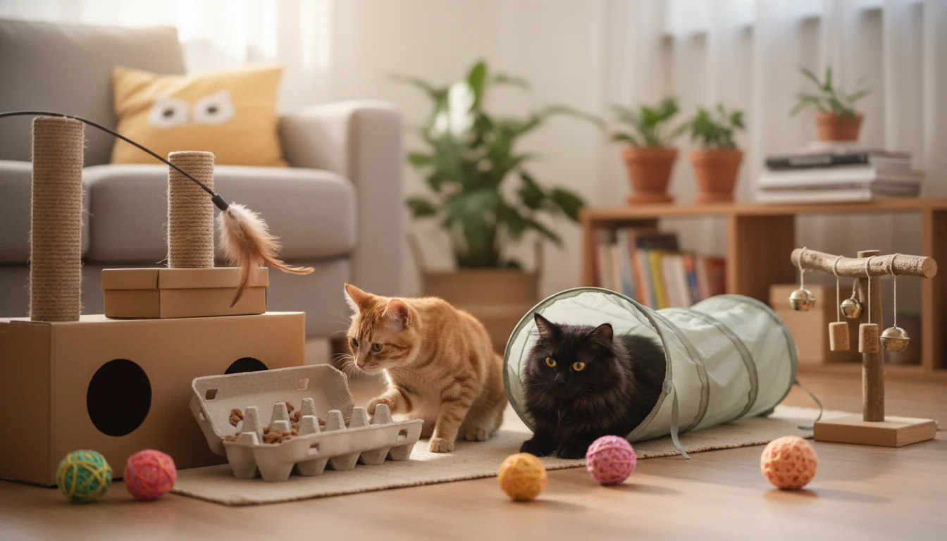 Brinquedos para gatos: ideias incríveis para entreter Brinquedos para gatos: ideias incríveis para entreter