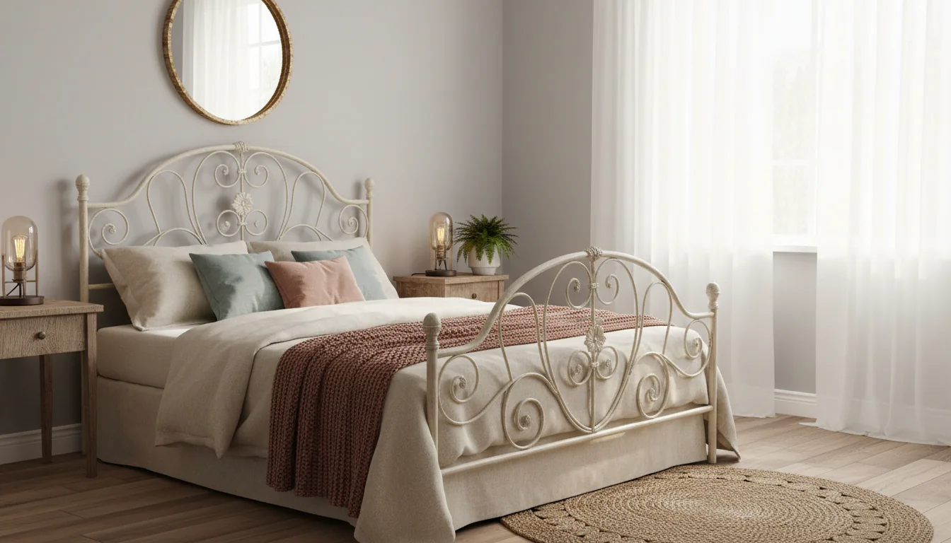 Cabeceira de ferro: opções charmosas para quarto Cabeceira de ferro: opções charmosas para quarto