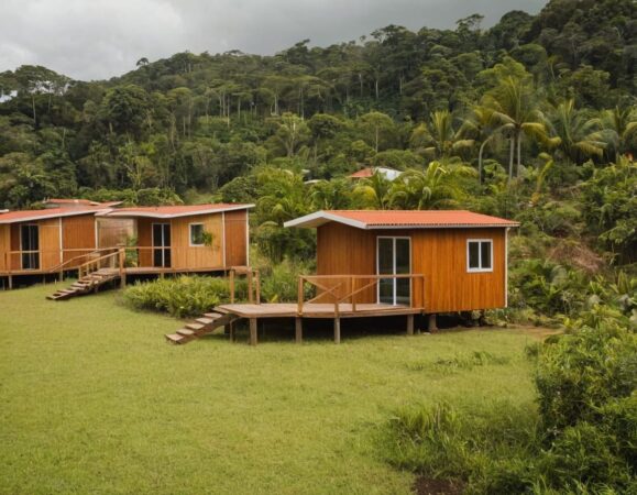 Casas de Madeira Pré-Fabricadas em Morro Cabeça no Tempo – PI Casas de Madeira Pré-Fabricadas em Morro Cabeça no Tempo – PI