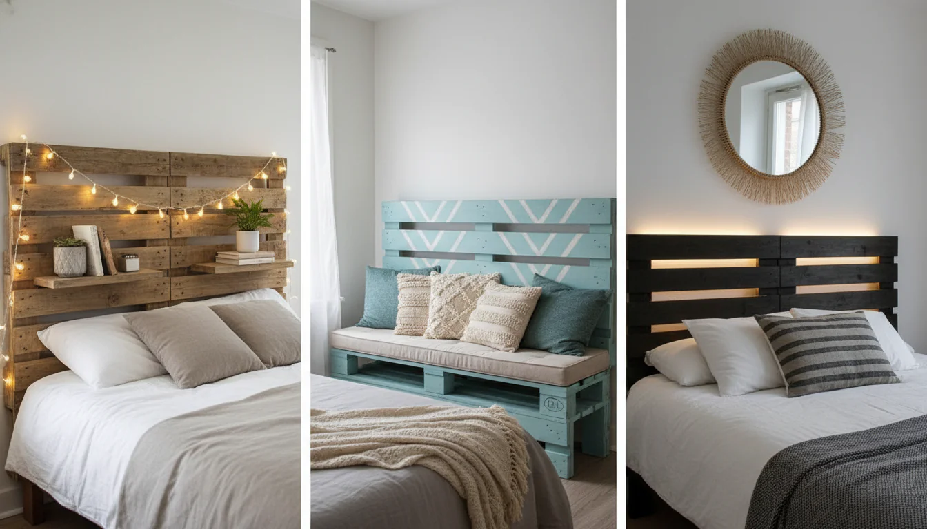 Cabeceira de pallet: ideias criativas para transformar Cabeceira de pallet: ideias criativas para transformar