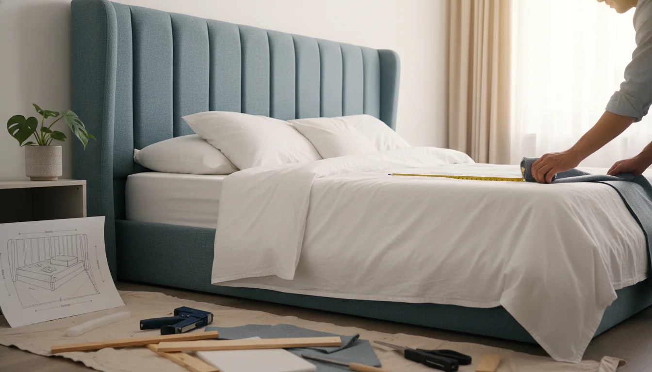 Cabeceira estofada: aprenda a criar sua peça Cabeceira estofada: aprenda a criar sua peça