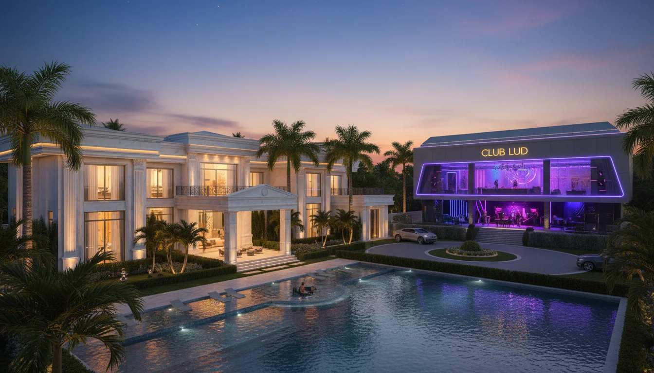 Mansão da Ludmilla: sucesso e até boate