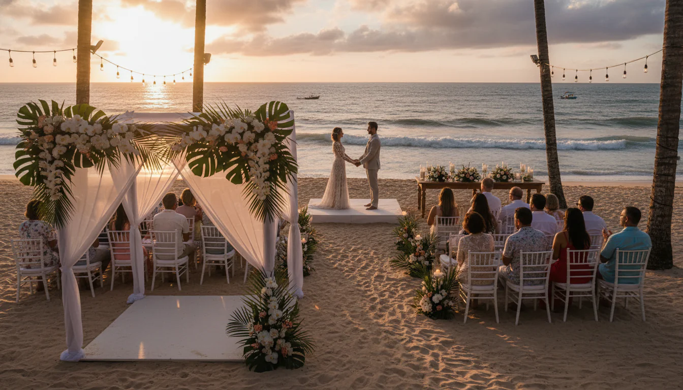 Casamento na praia: ideias e dicas para dia inesquecível Casamento na praia: ideias e dicas para dia inesquecível
