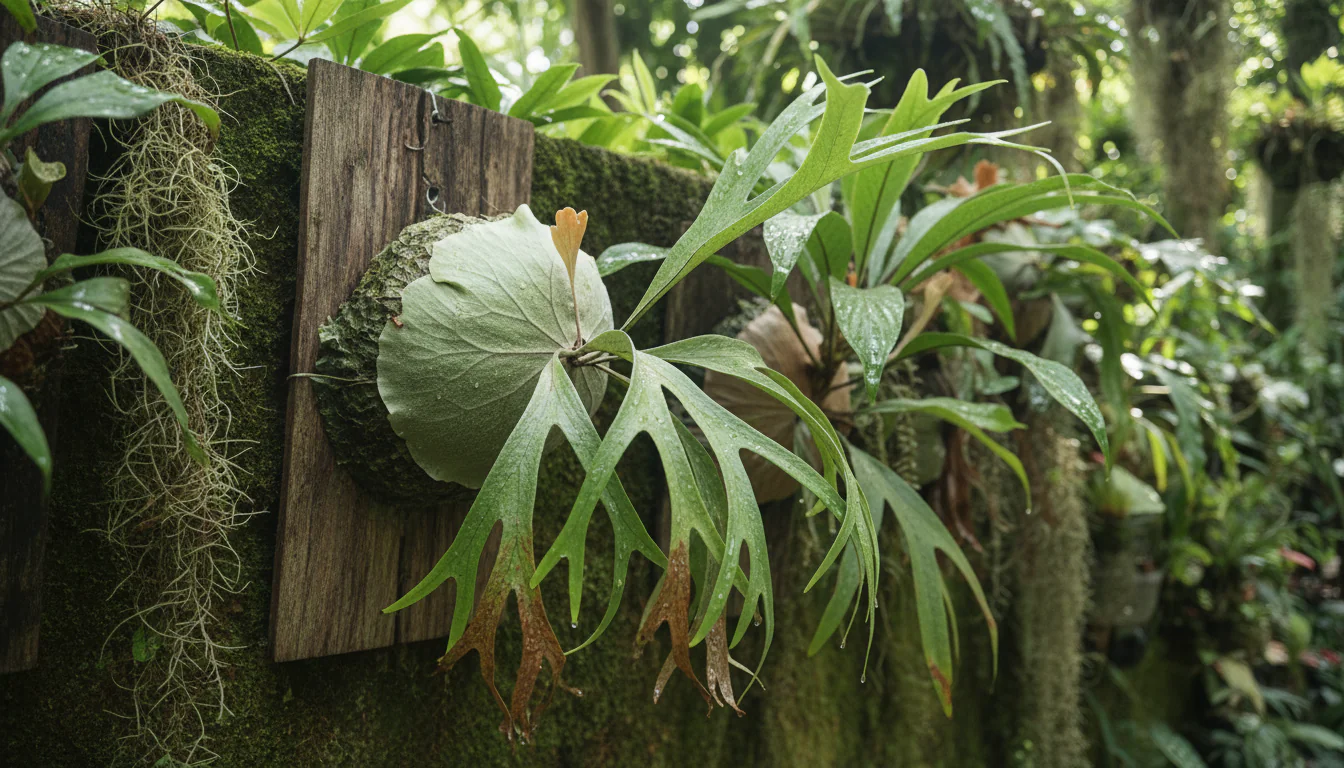 Chifre-de-veado: como cuidar e fotos da folhagem Chifre-de-veado: como cuidar e fotos da folhagem