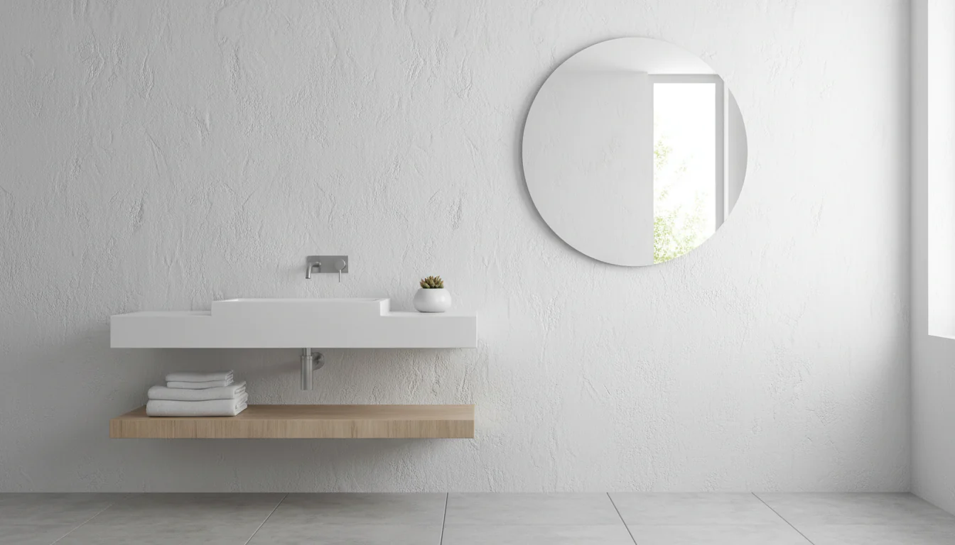 Cimento queimado branco: fotos e como usar