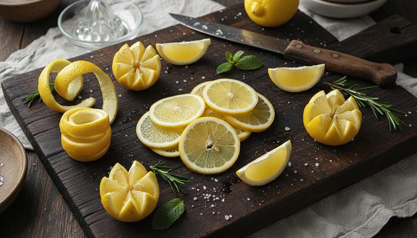 Como cortar limão: jeitos que vão fazer sucesso