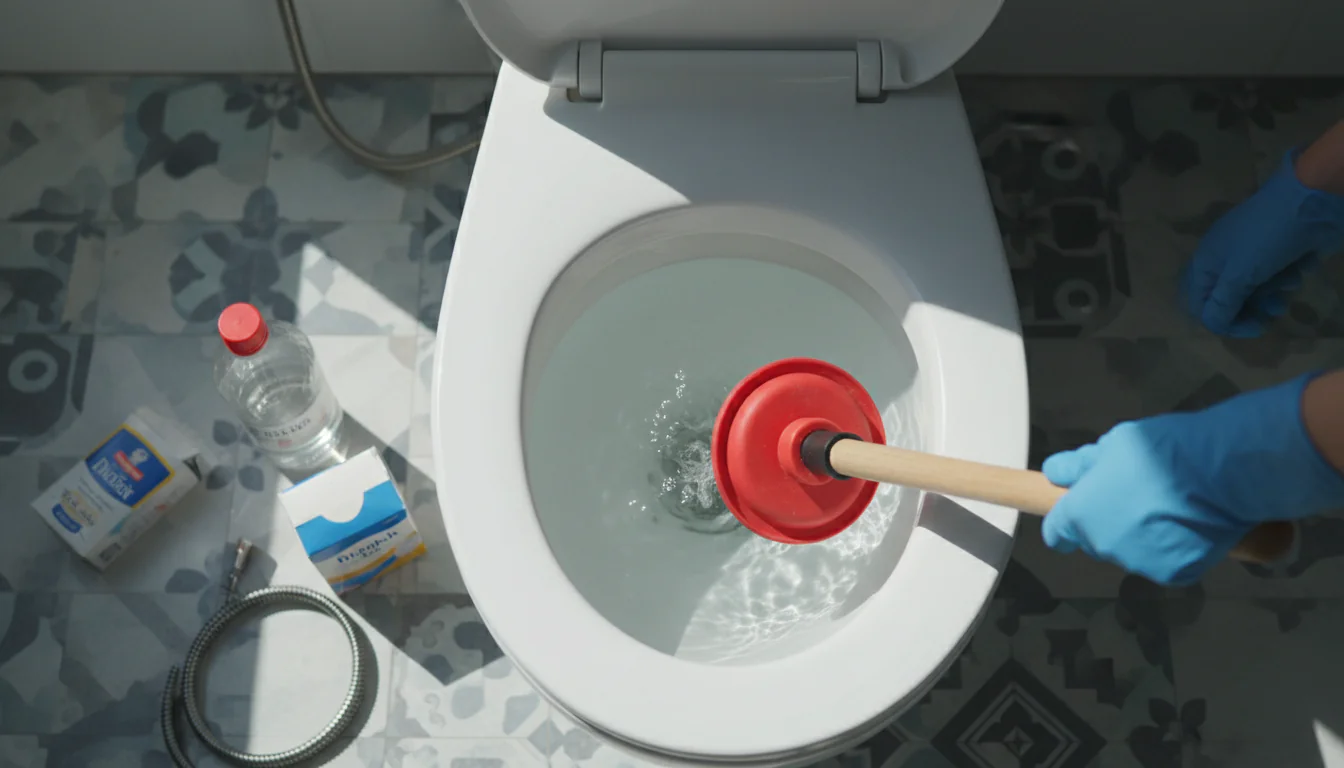 Como desentupir vaso sanitário: maneiras fáceis e eficazes