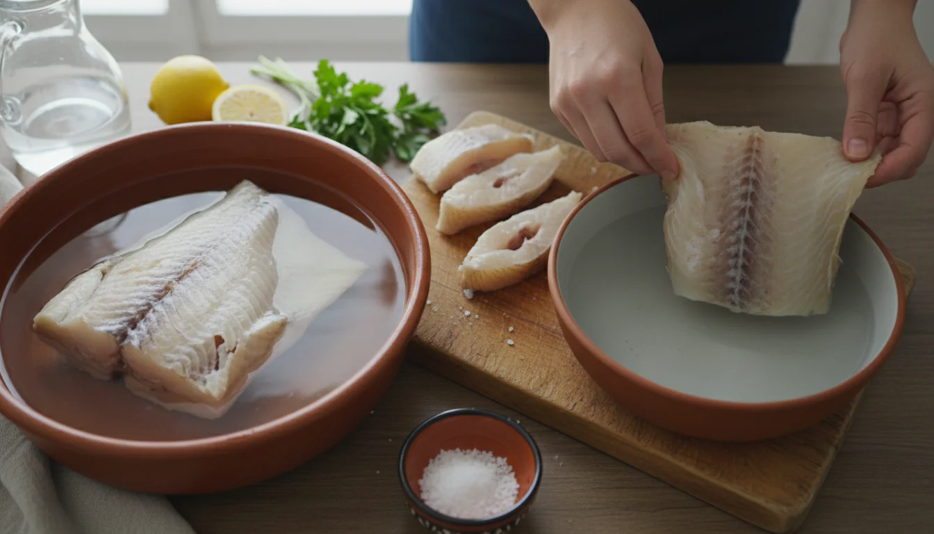 Como dessalgar bacalhau: passo a passo e métodos