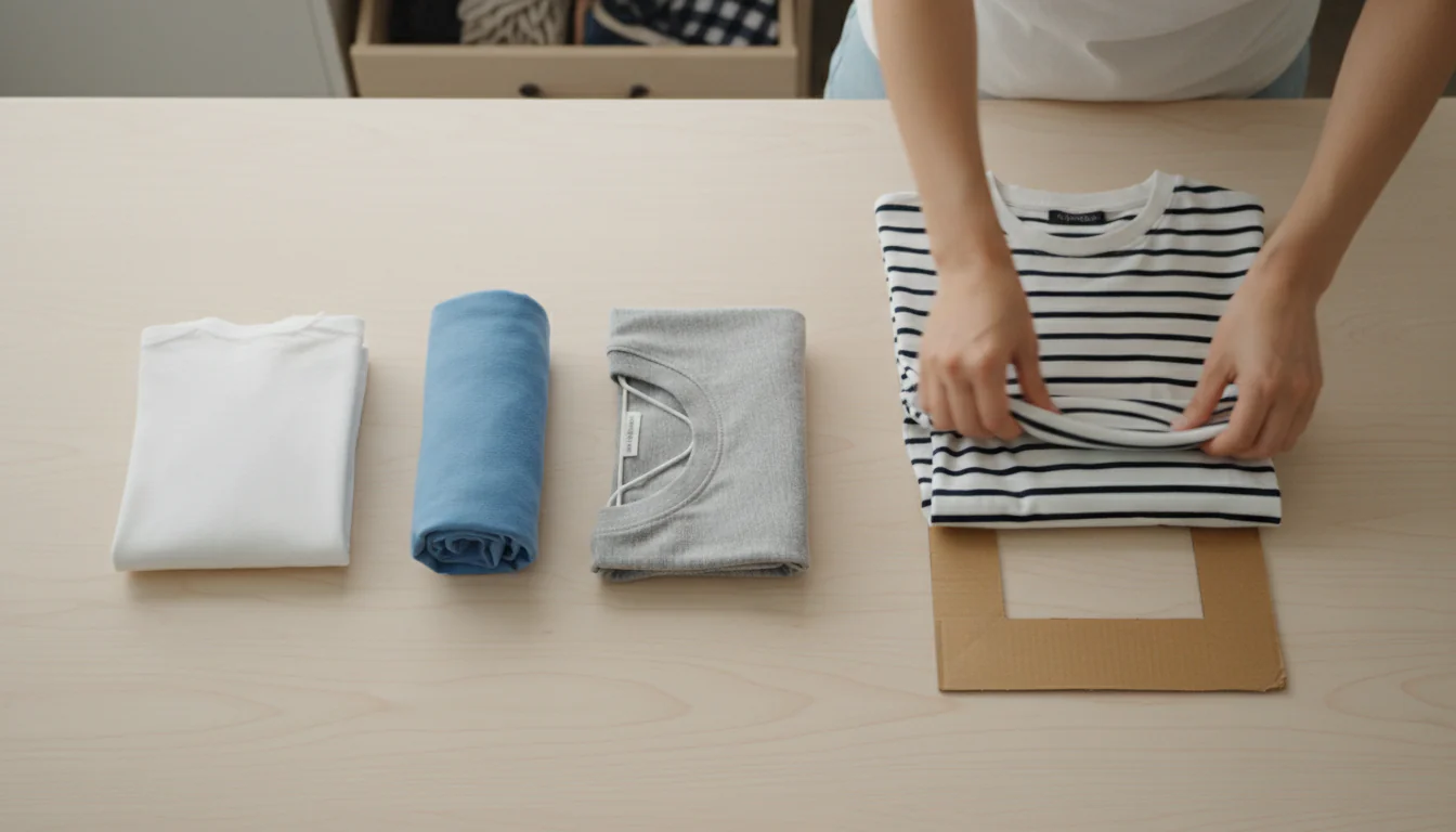 Como dobrar camiseta: maneiras práticas para facilitar