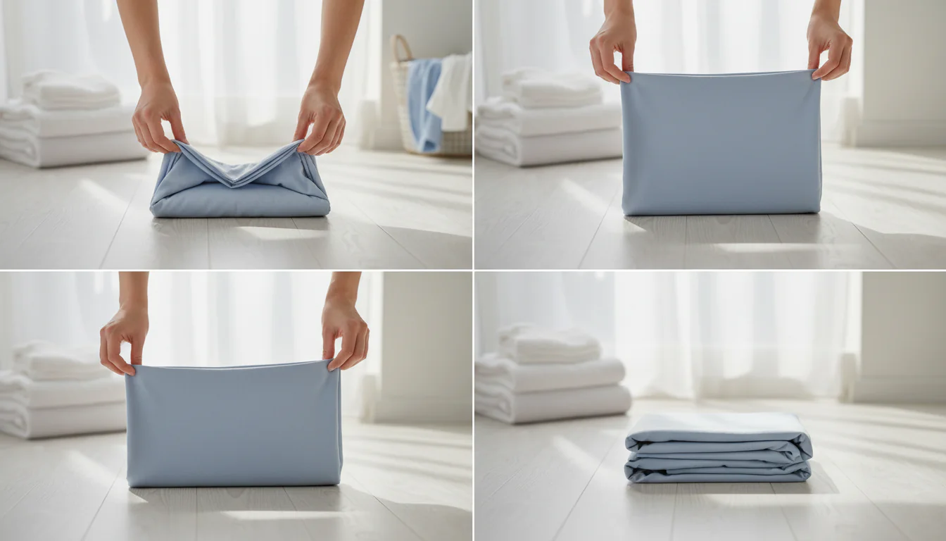 Como dobrar lençol de elástico: aprenda com passo a passo