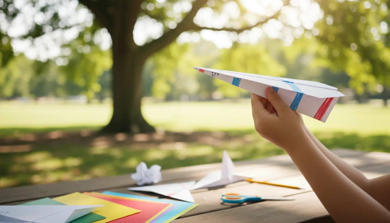 Simplicidade que diverte: como fazer avião de papel