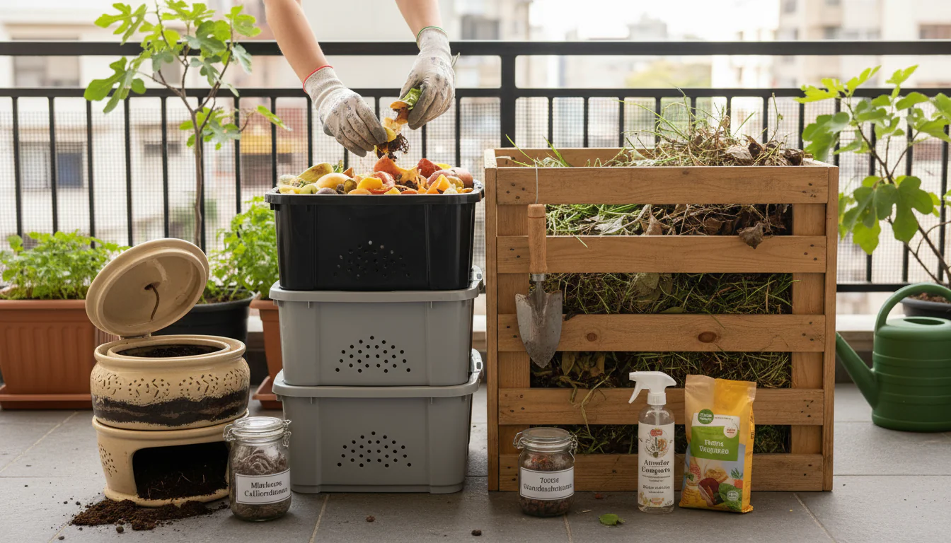 Como fazer composteira doméstica: tutoriais para começar