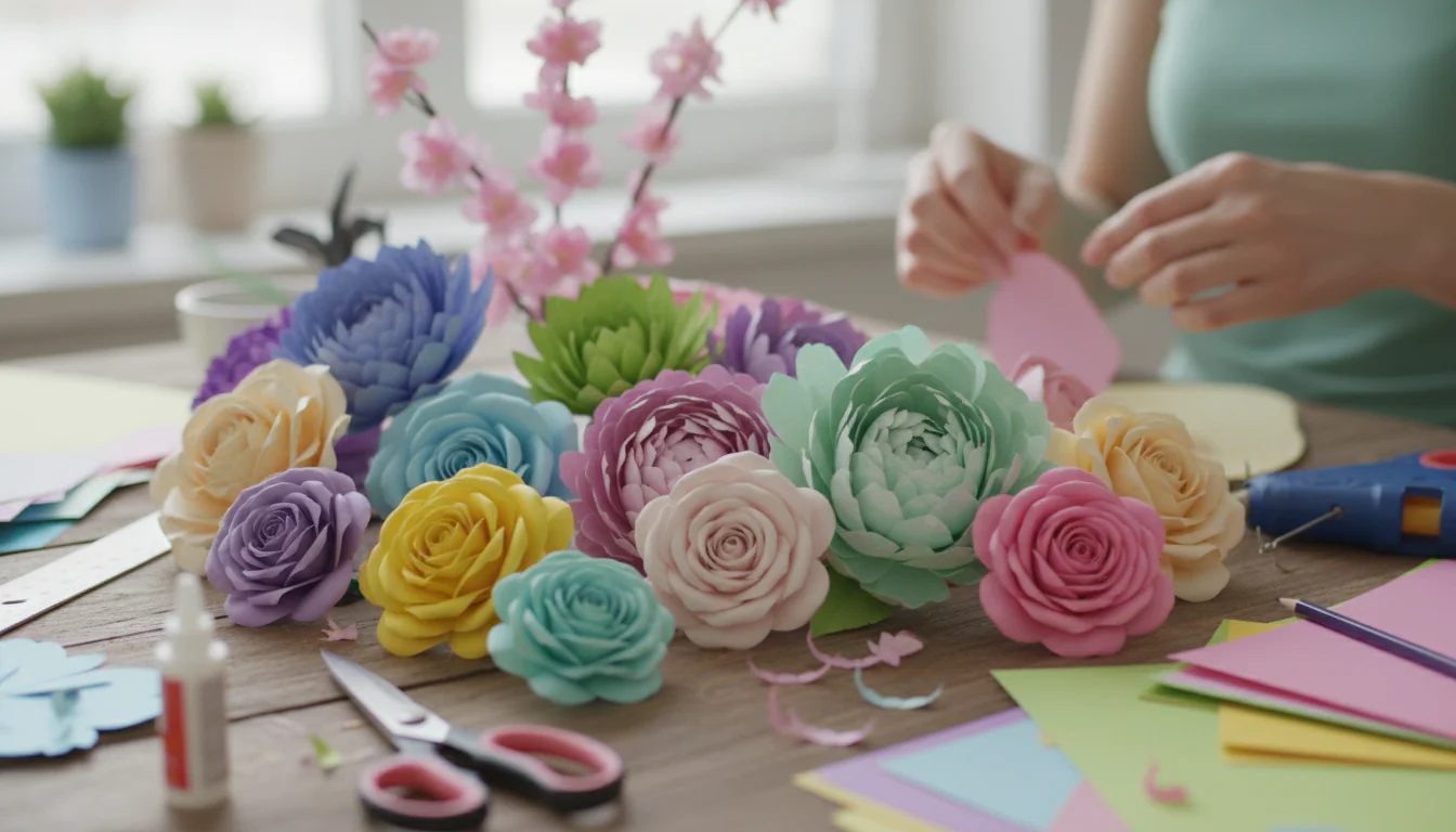 Como fazer flor de papel: passo a passo e ideias Como fazer flor de papel: passo a passo e ideias