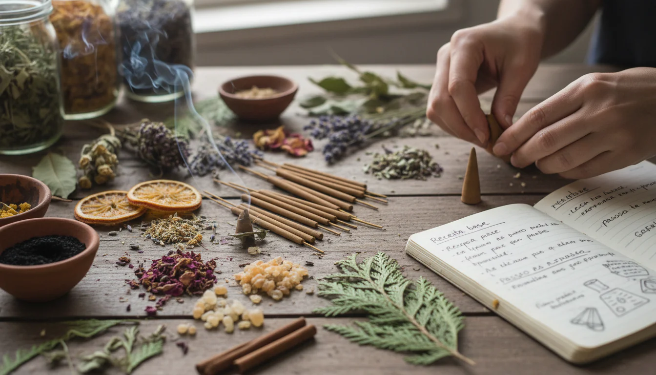 Incenso natural: tutoriais para fazer em casa Incenso natural: tutoriais para fazer em casa