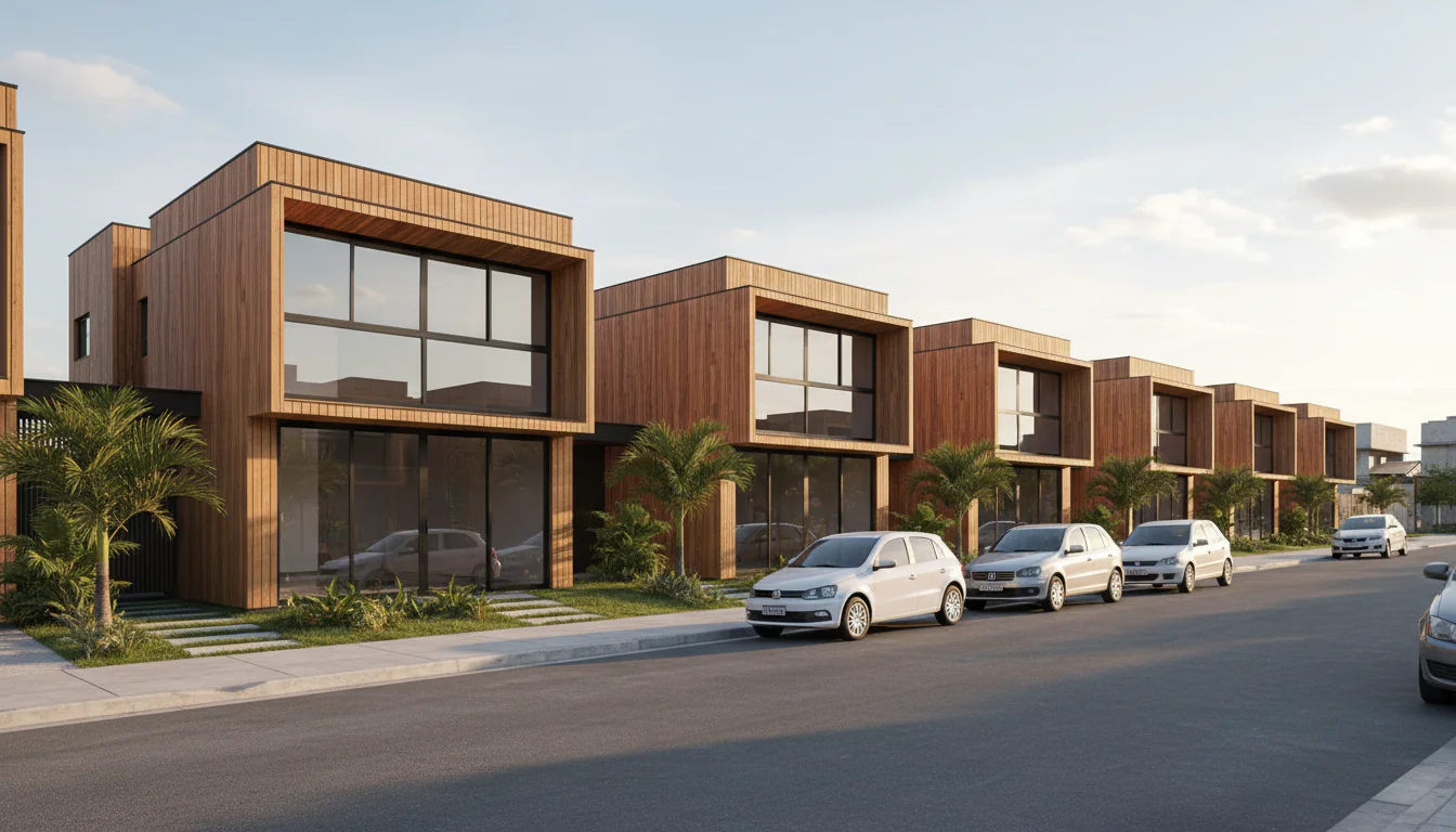 Casas de Madeira Pré-Fabricadas em Glória DʼOeste – MT Casas de Madeira Pré-Fabricadas em Glória DʼOeste – MT