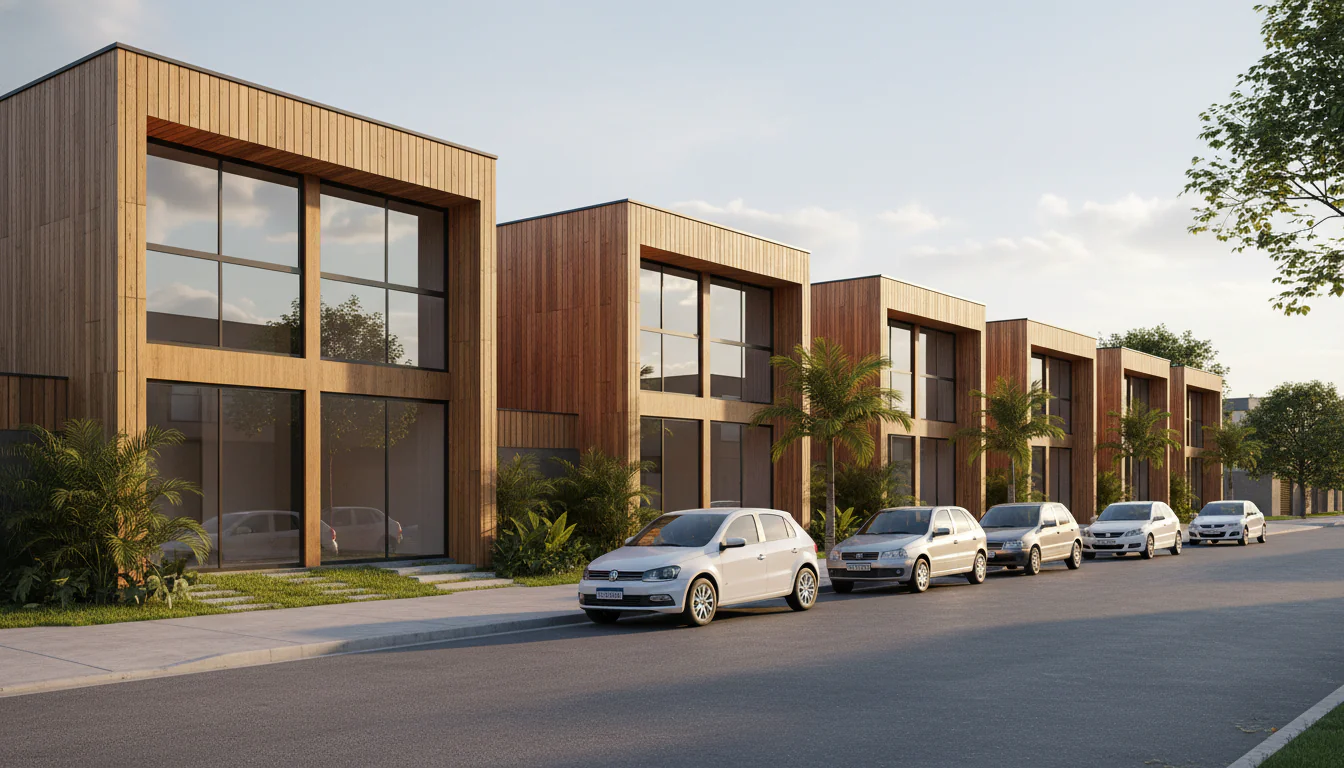 Casas de Madeira Pré-Fabricadas em Conceição do Lago-Açu – MA