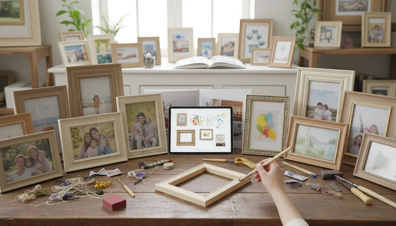 Como fazer porta-retratos: tutoriais e ideias inspiradoras