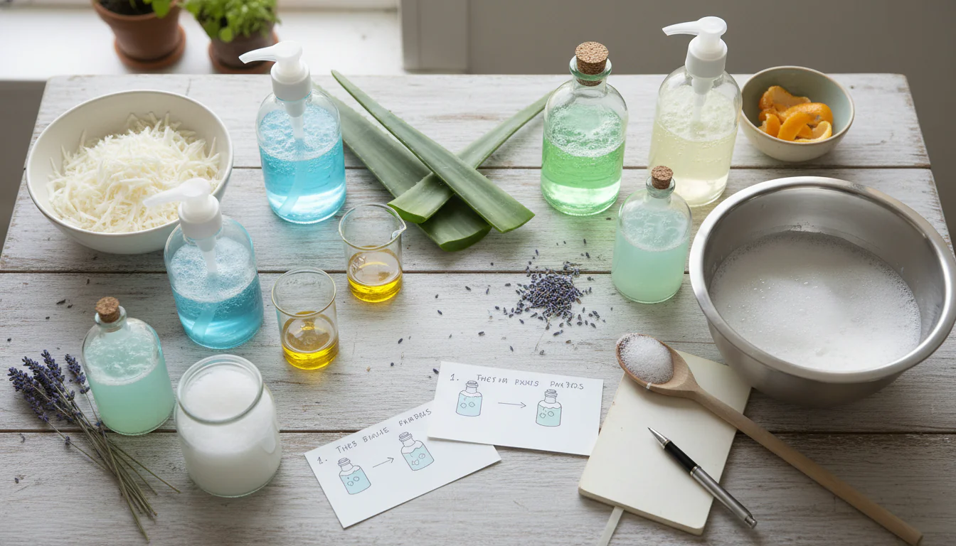 Como fazer sabão líquido: tutoriais simples e práticos