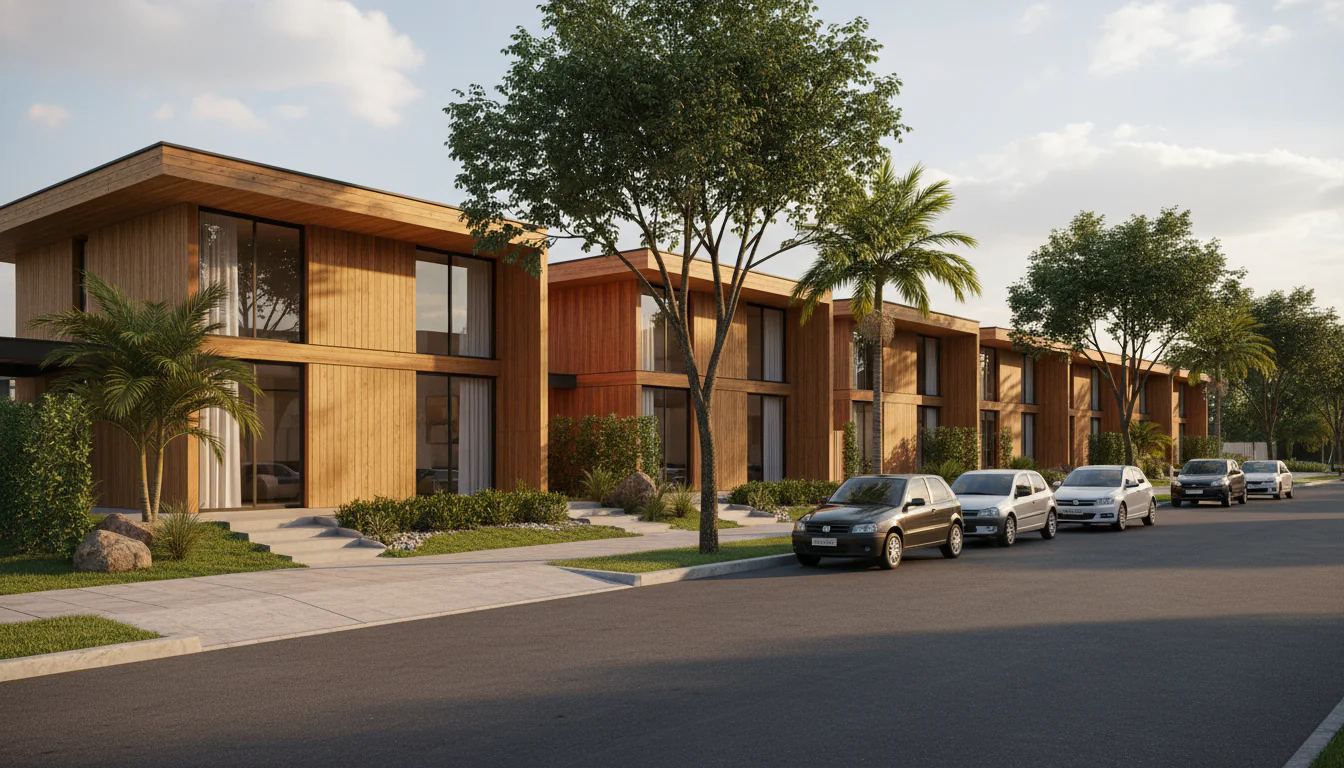 Casas de Madeira Pré-Fabricadas em Manoel Urbano – AC