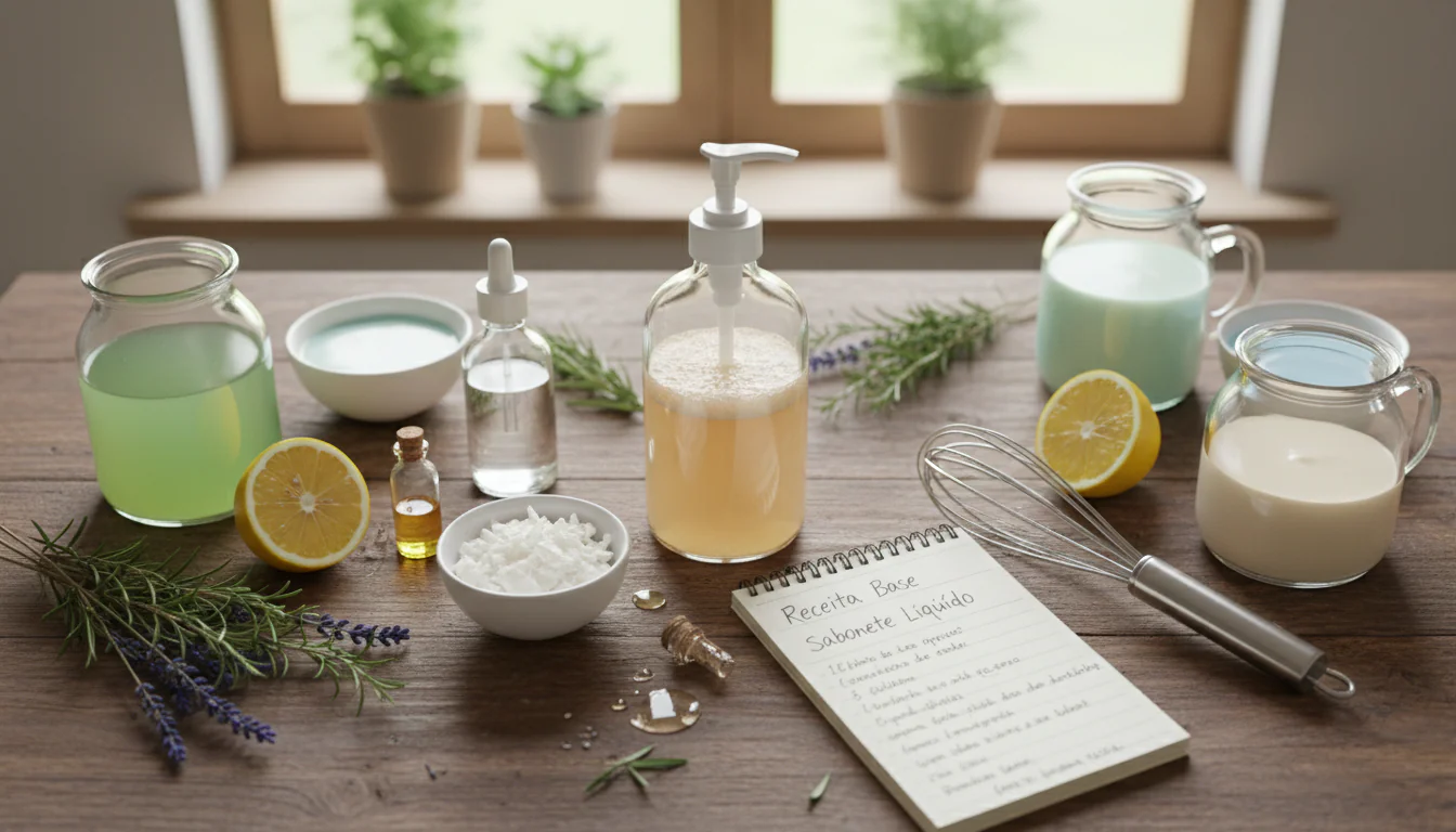 Como fazer sabonete líquido: receitas práticas para economizar