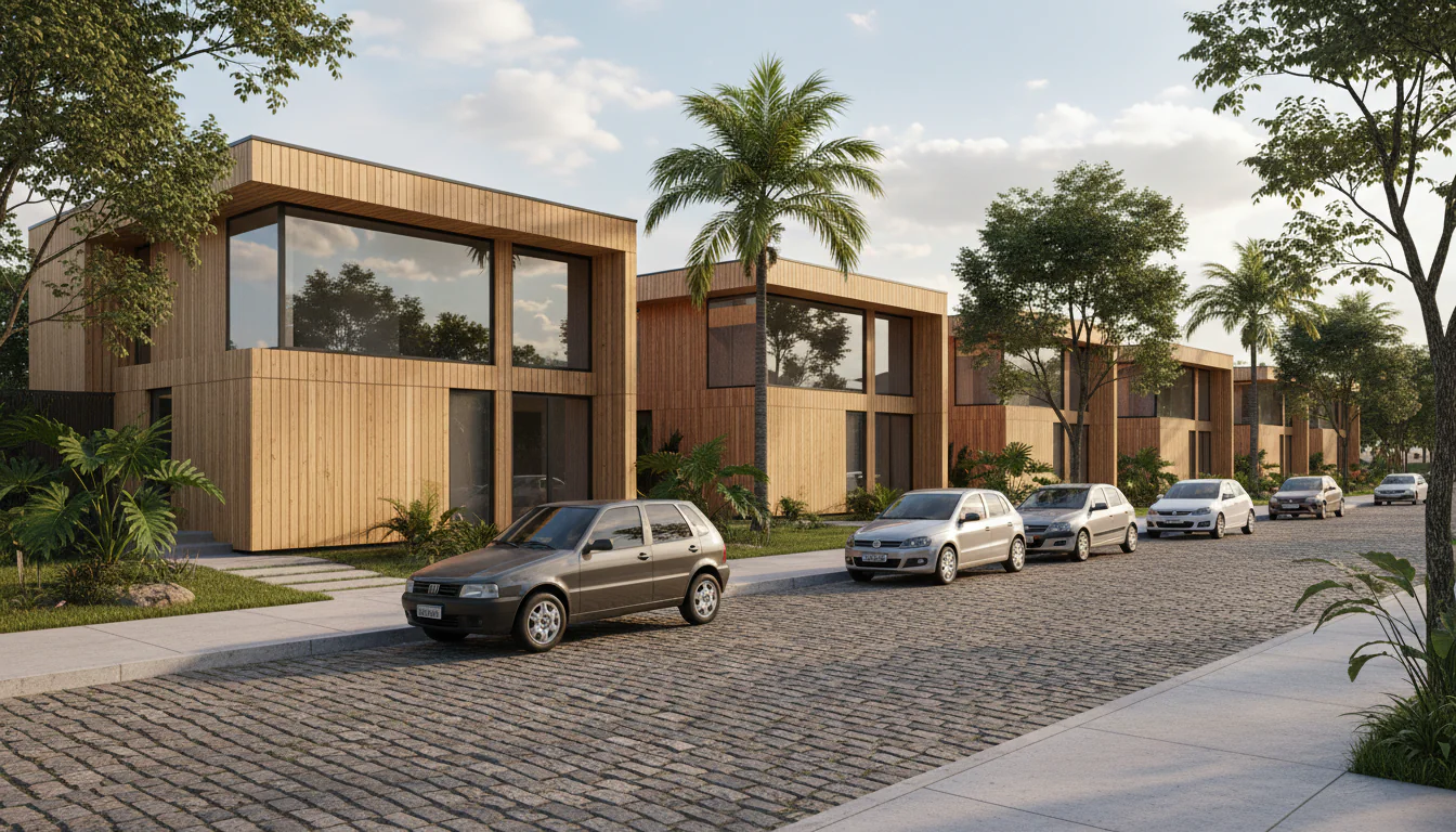 Casas de Madeira Pré-Fabricadas em Governador Edison Lobão – MA