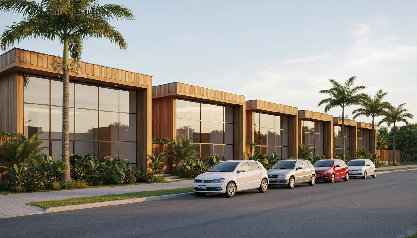 Casas de Madeira Pré-Fabricadas em Laguna Carapã – MS