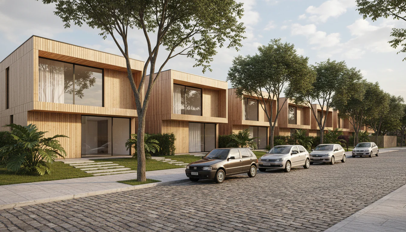 Casas de Madeira Pré-Fabricadas em Governador Luiz Rocha – MA