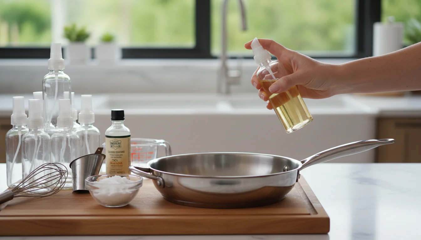 Como fazer spray antiaderente: facilitar hora de cozinhar