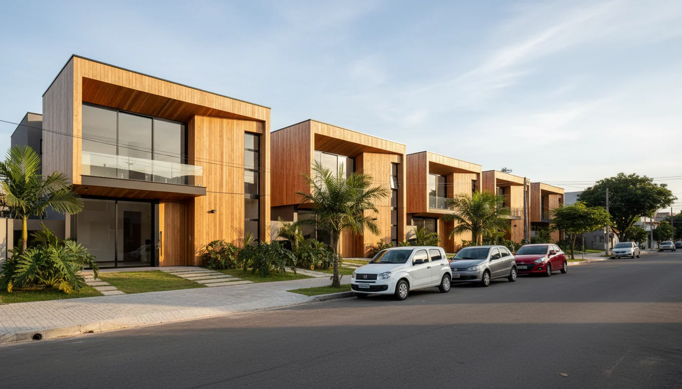 Casas de Madeira Pré-Fabricadas em Governador Newton Bello – MA