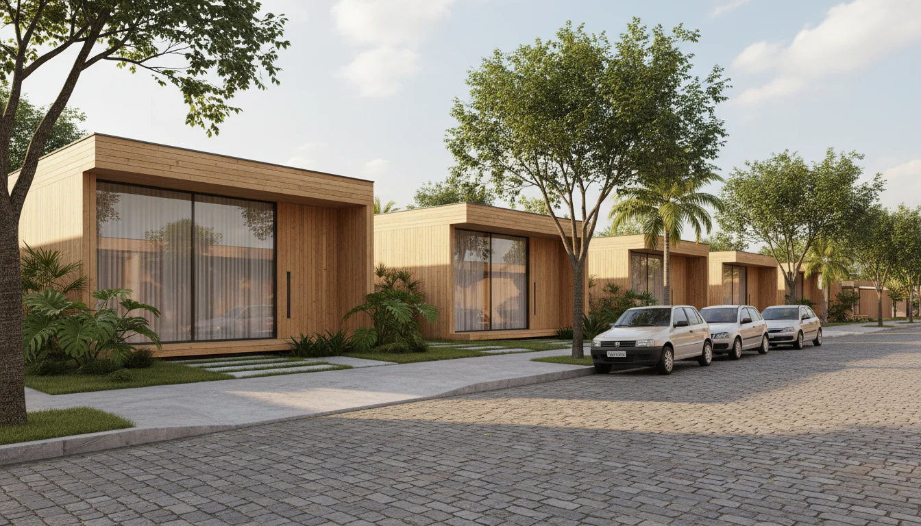 Casas de Madeira Pré-Fabricadas em Governador Nunes Freire – MA