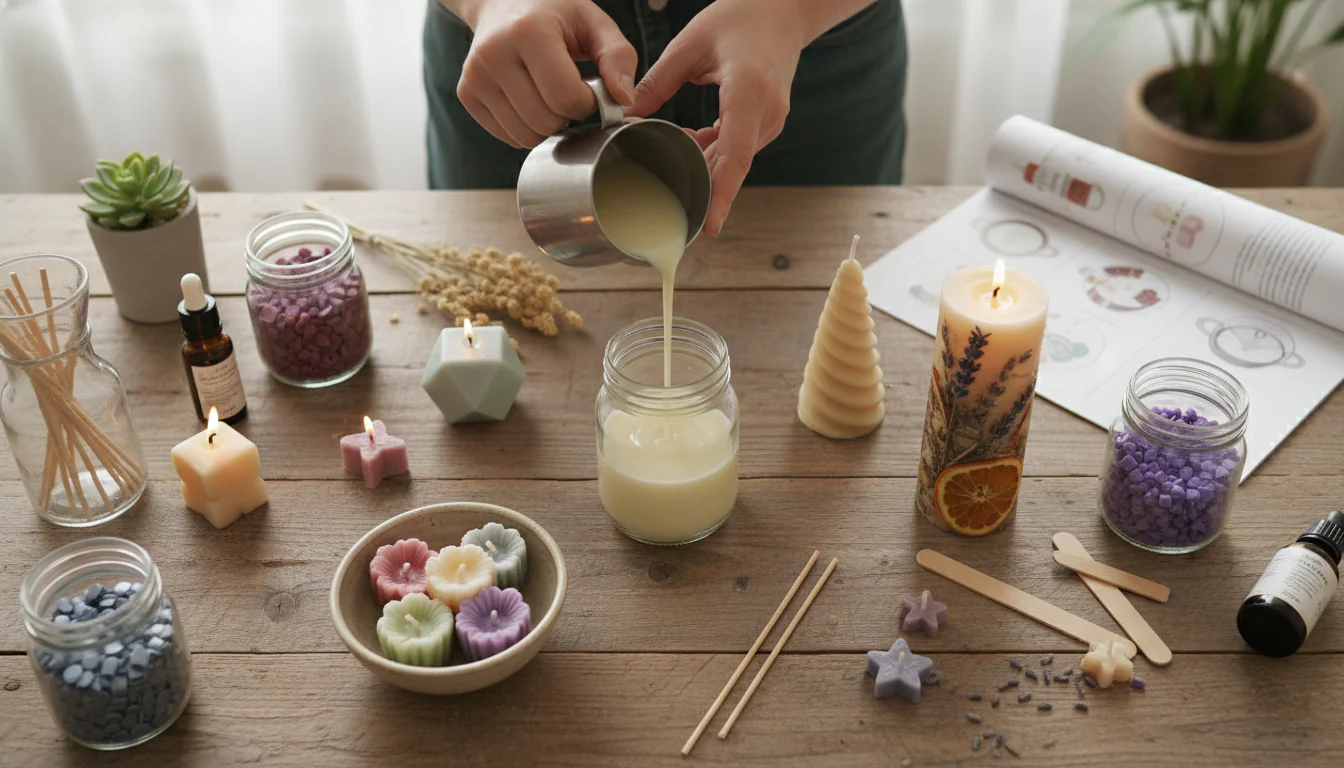 Como fazer velas: passo a passo e modelos criativos