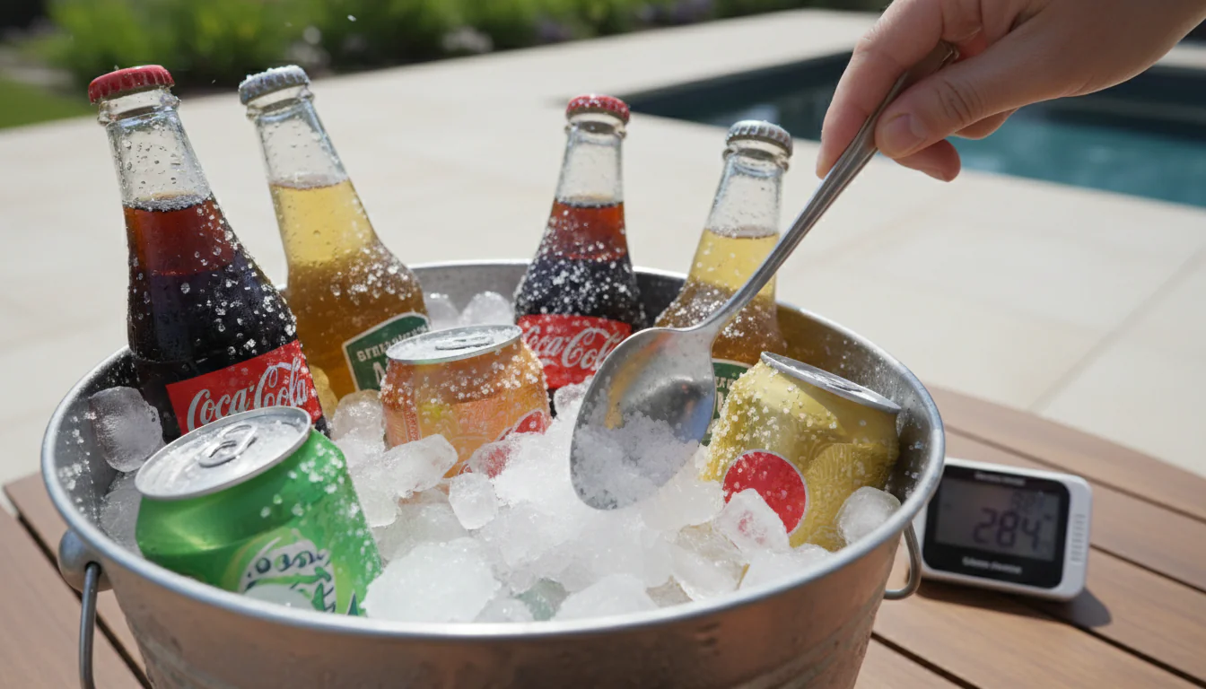 Truques eficazes para gelar bebidas: em menos tempo