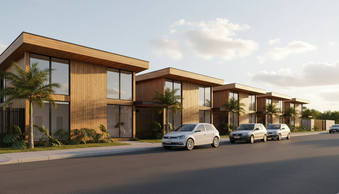 Casas de Madeira Pré-Fabricadas em Jenipapo dos Vieiras – MA