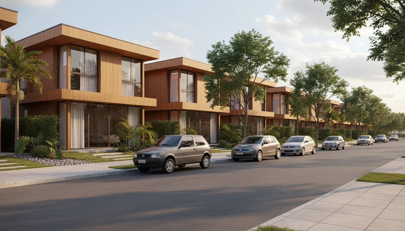 Casas de Madeira Pré-Fabricadas em Darcinópolis – TO