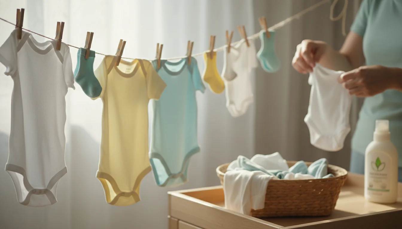 Como lavar roupa de bebê: dicas e passo a passo