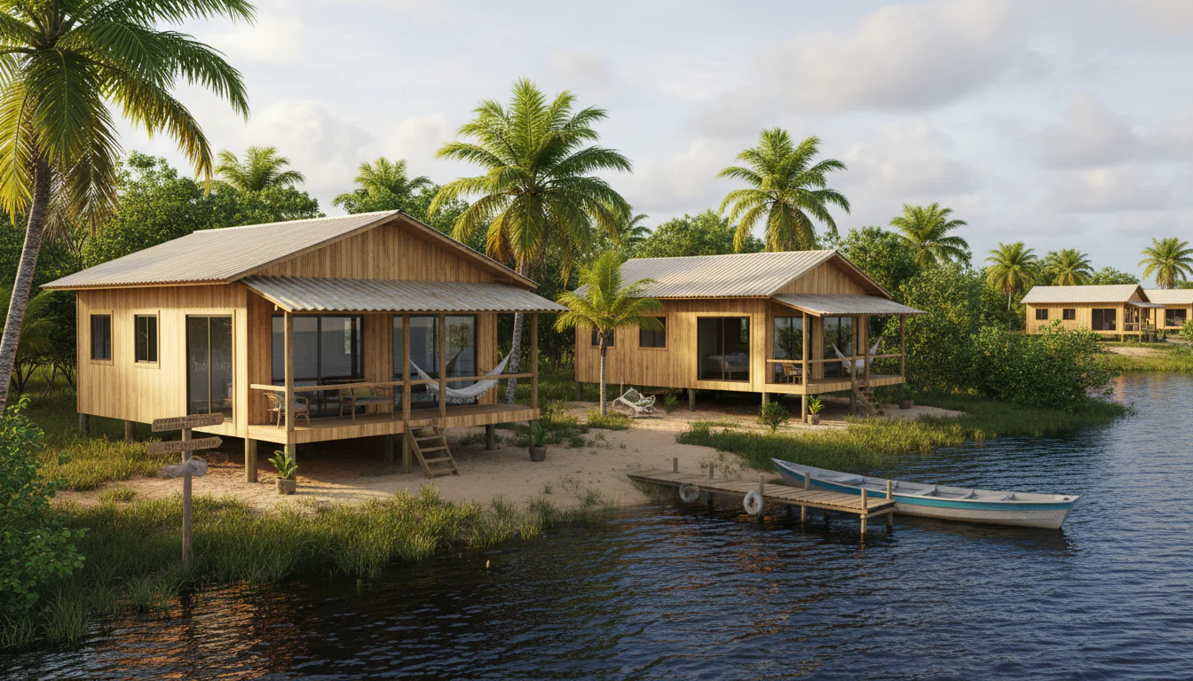 Casas de Madeira Pré-Fabricadas em Lagoa do Mato – MA