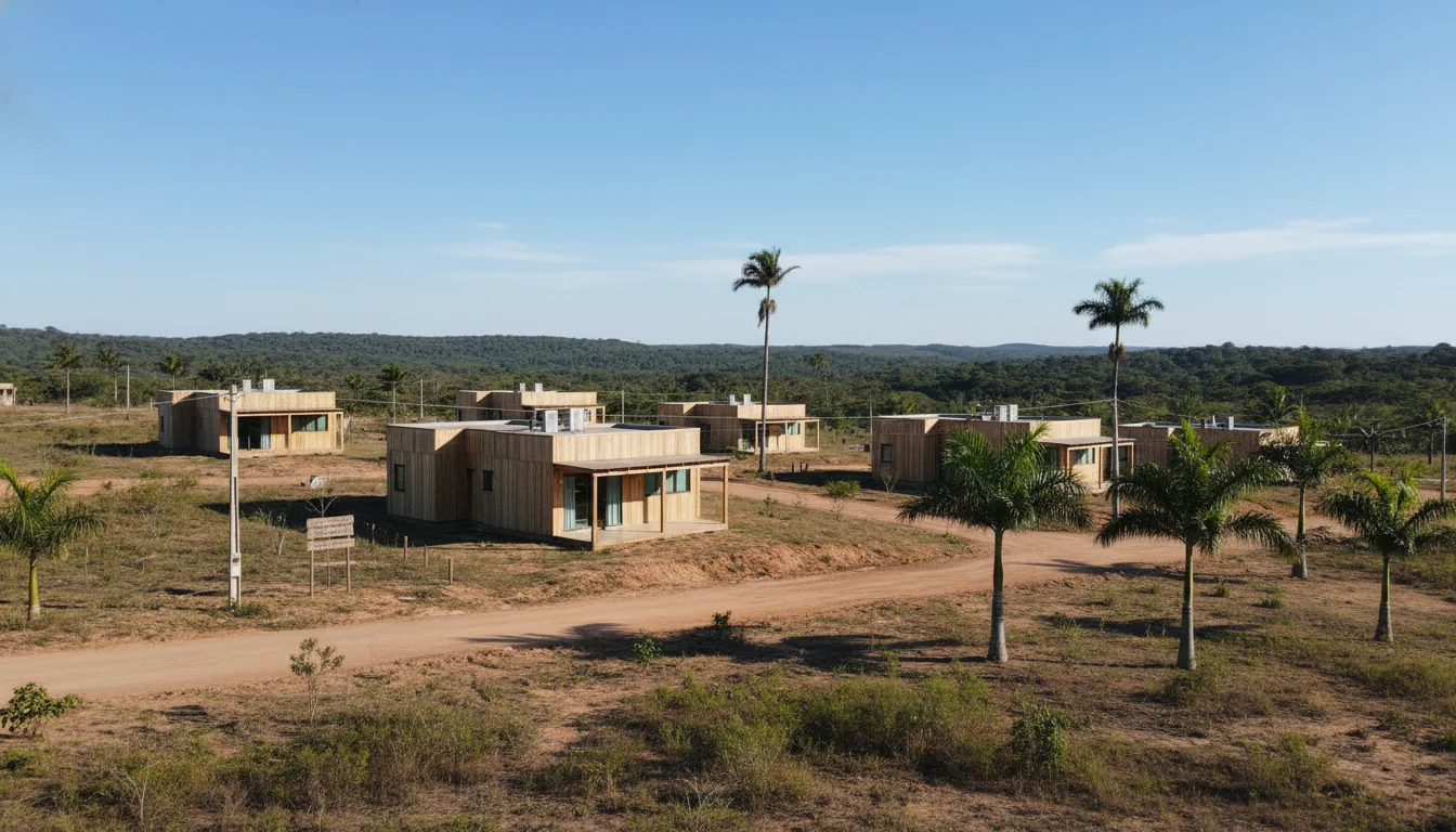 Casas de Madeira Pré-Fabricadas em Palmeirante – TO