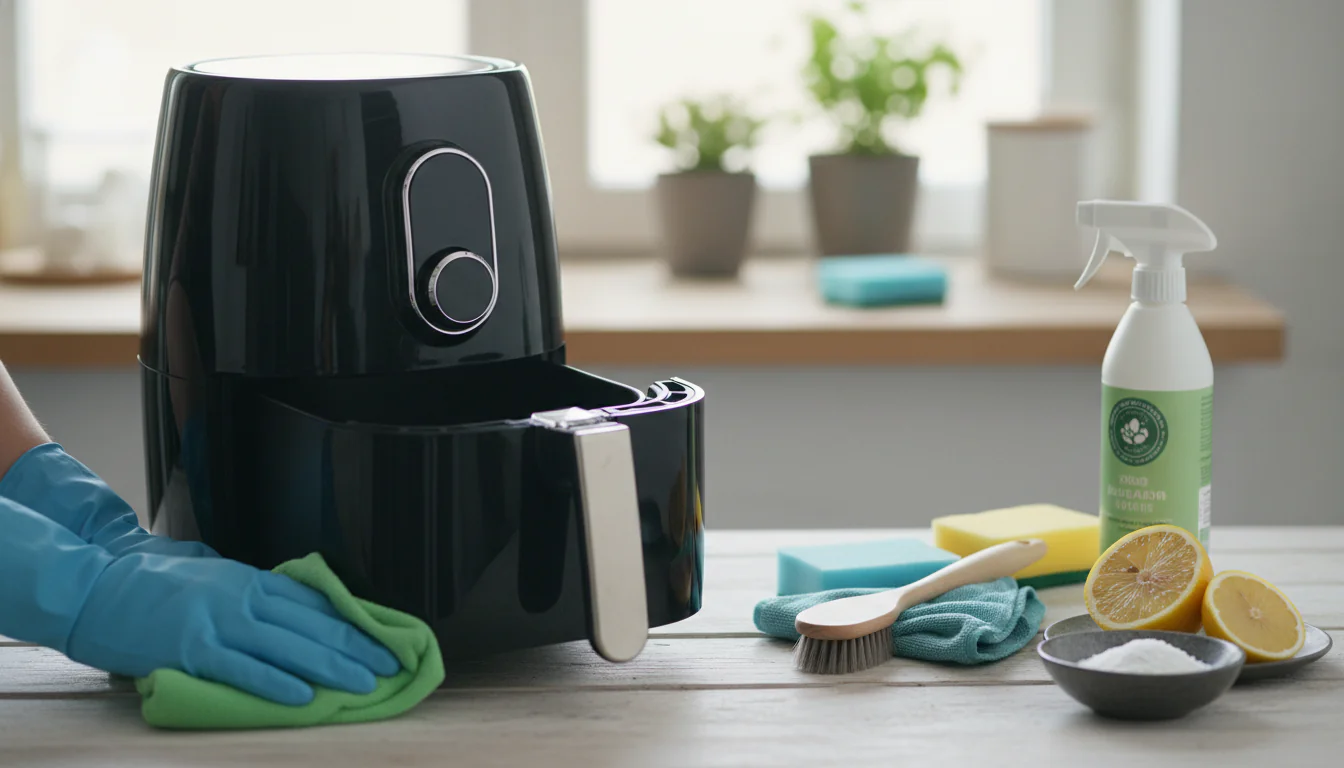 Como limpar air fryer: sem estragar sua fritadeira