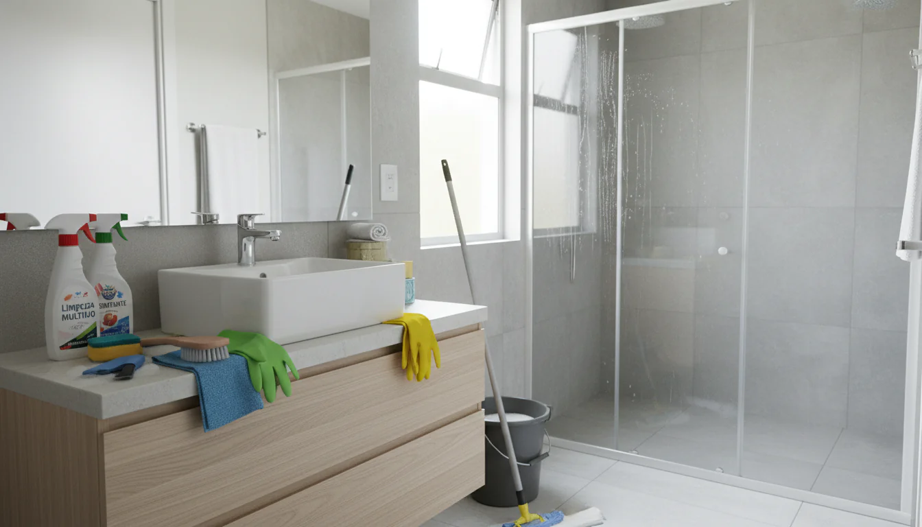 Como limpar banheiro: corretamente com passo a passo