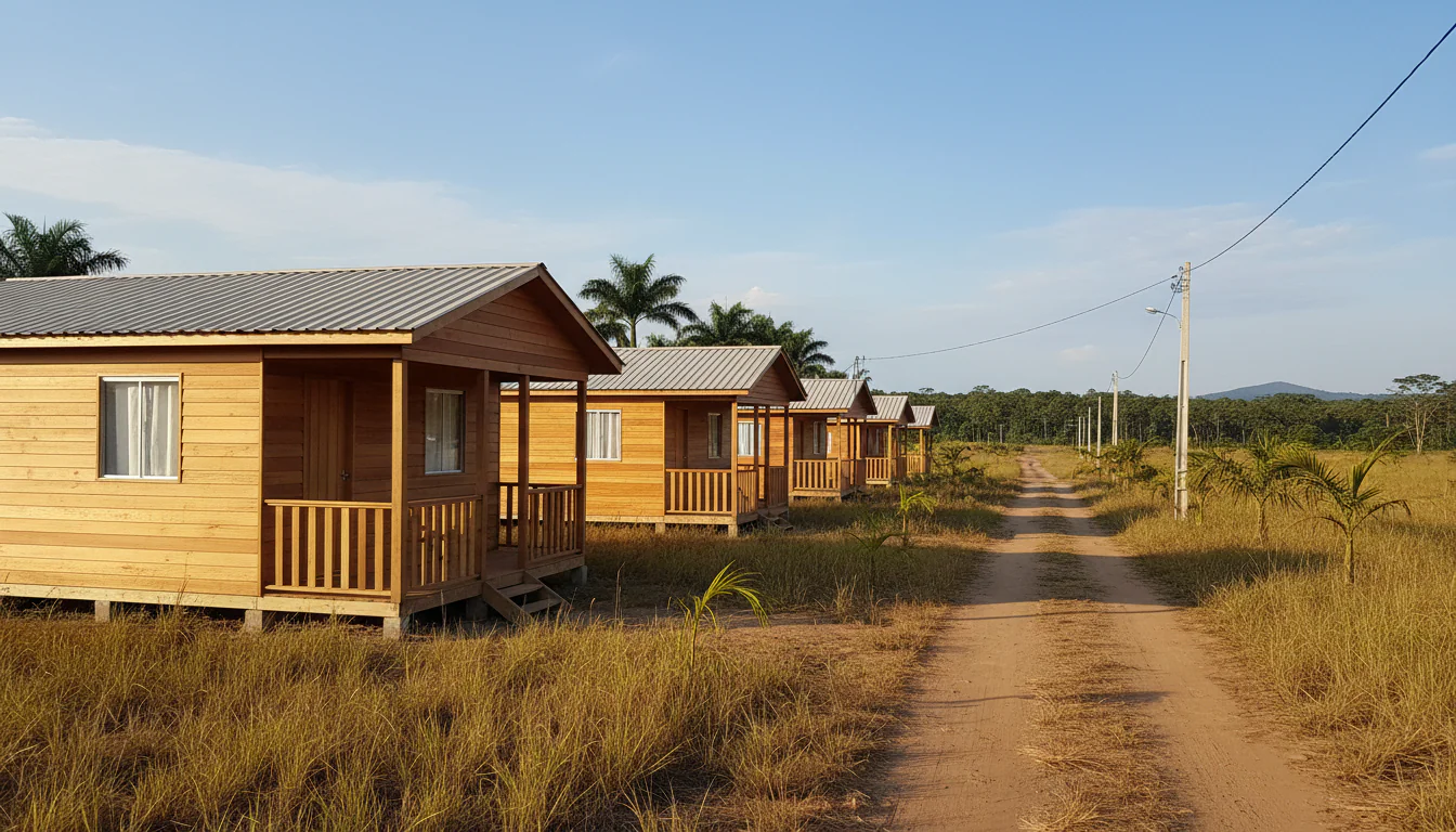 Casas de Madeira Pré-Fabricadas em Pedro do Rosário – MA