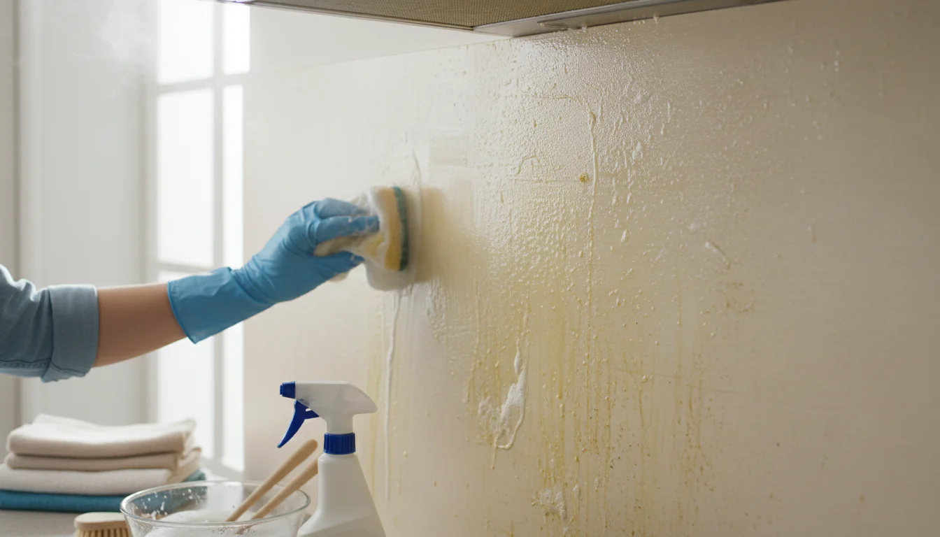 Melhores dicas para limpar parede engordurada