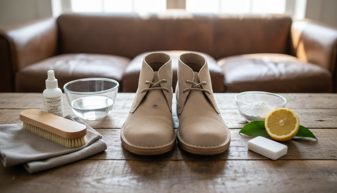 Como limpar sapatos de camurça: maneiras simples e eficientes
