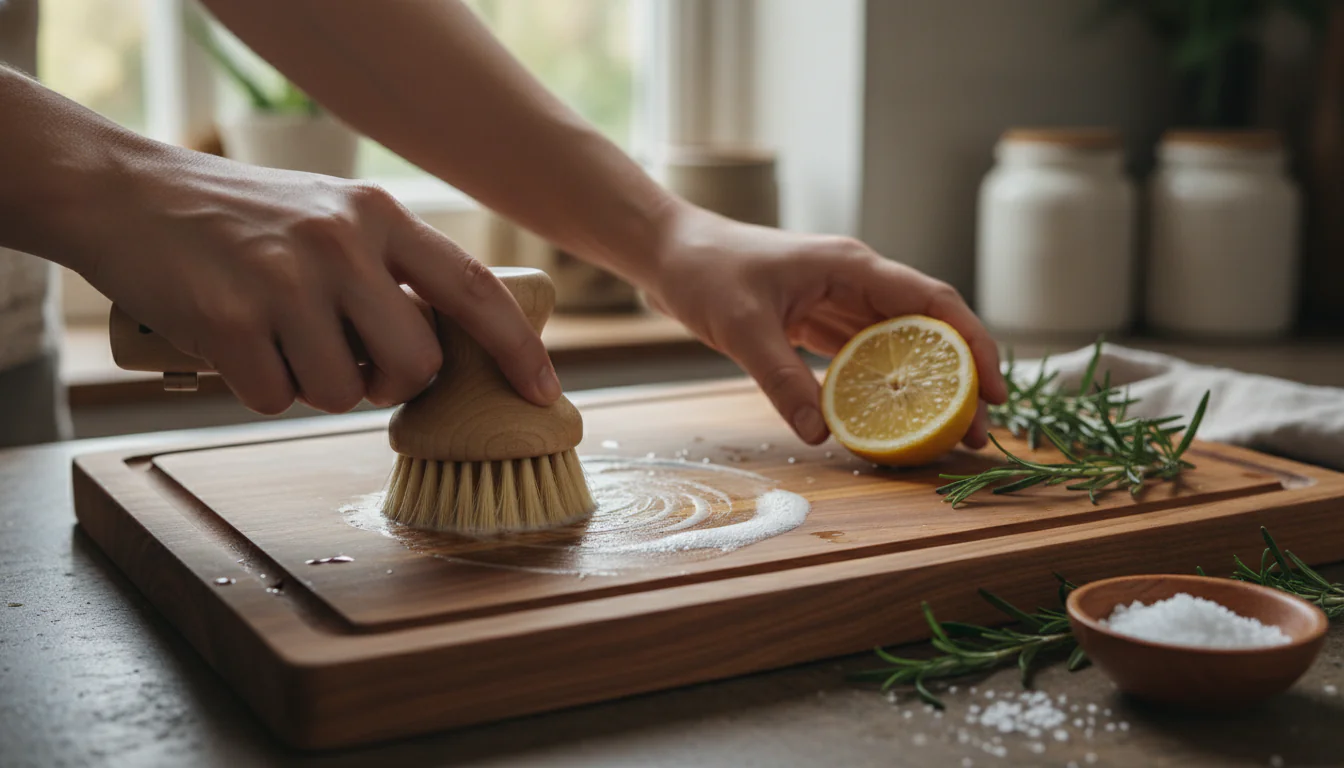Como limpar tábua de madeira: sem danificá-la