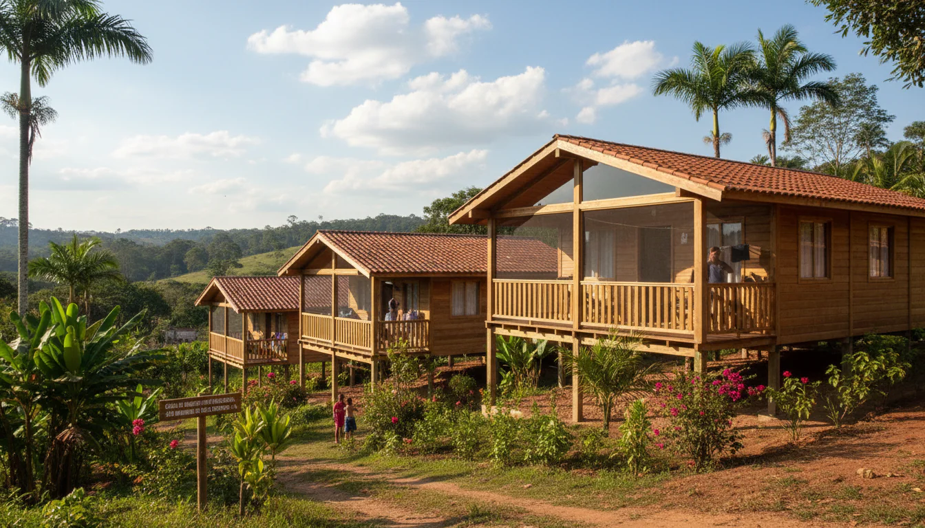 Casas de Madeira Pré-Fabricadas em São Raimundo do Doca Bezerra – MA