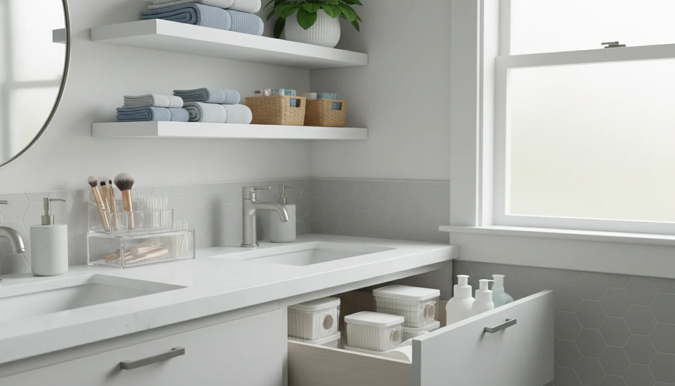 Como organizar banheiro: dicas para dar adeus à bagunça